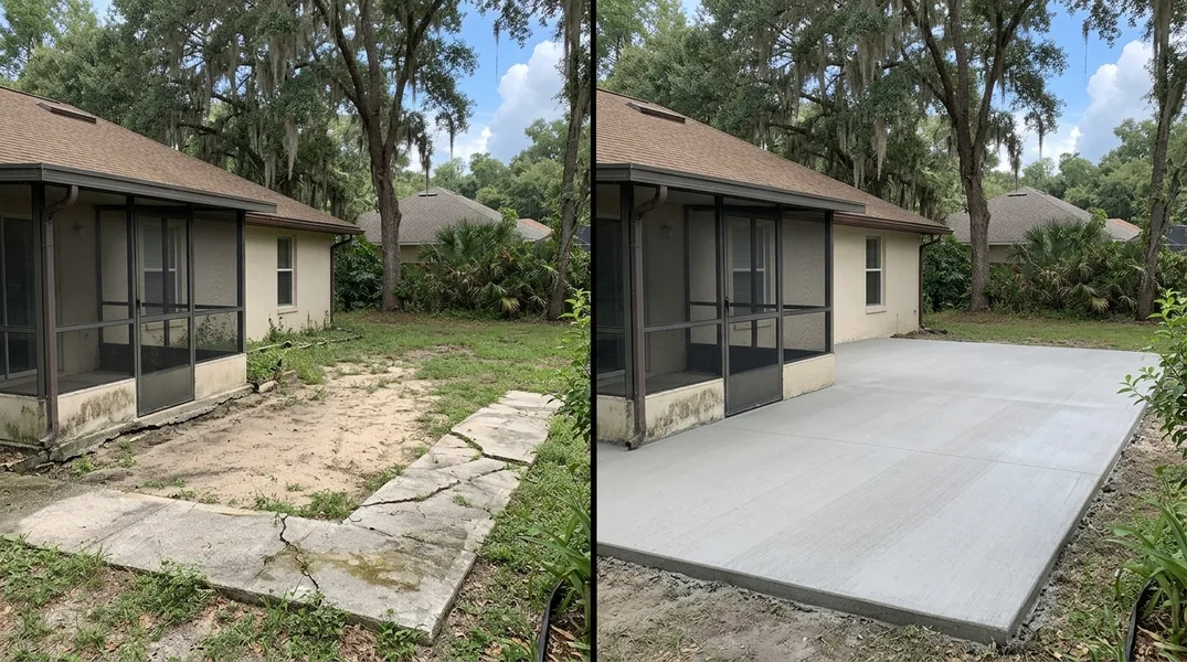 Stamped Concrete Patio Ideas for Gainesville Backyards