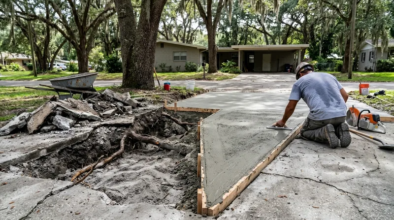 Concrete Removal & Replacement Gainesville